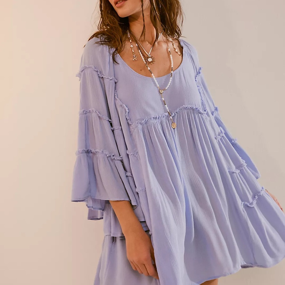 Free people dress - Mioko Mini
Style No. 88968441
Color: Blue Heron
Size: M